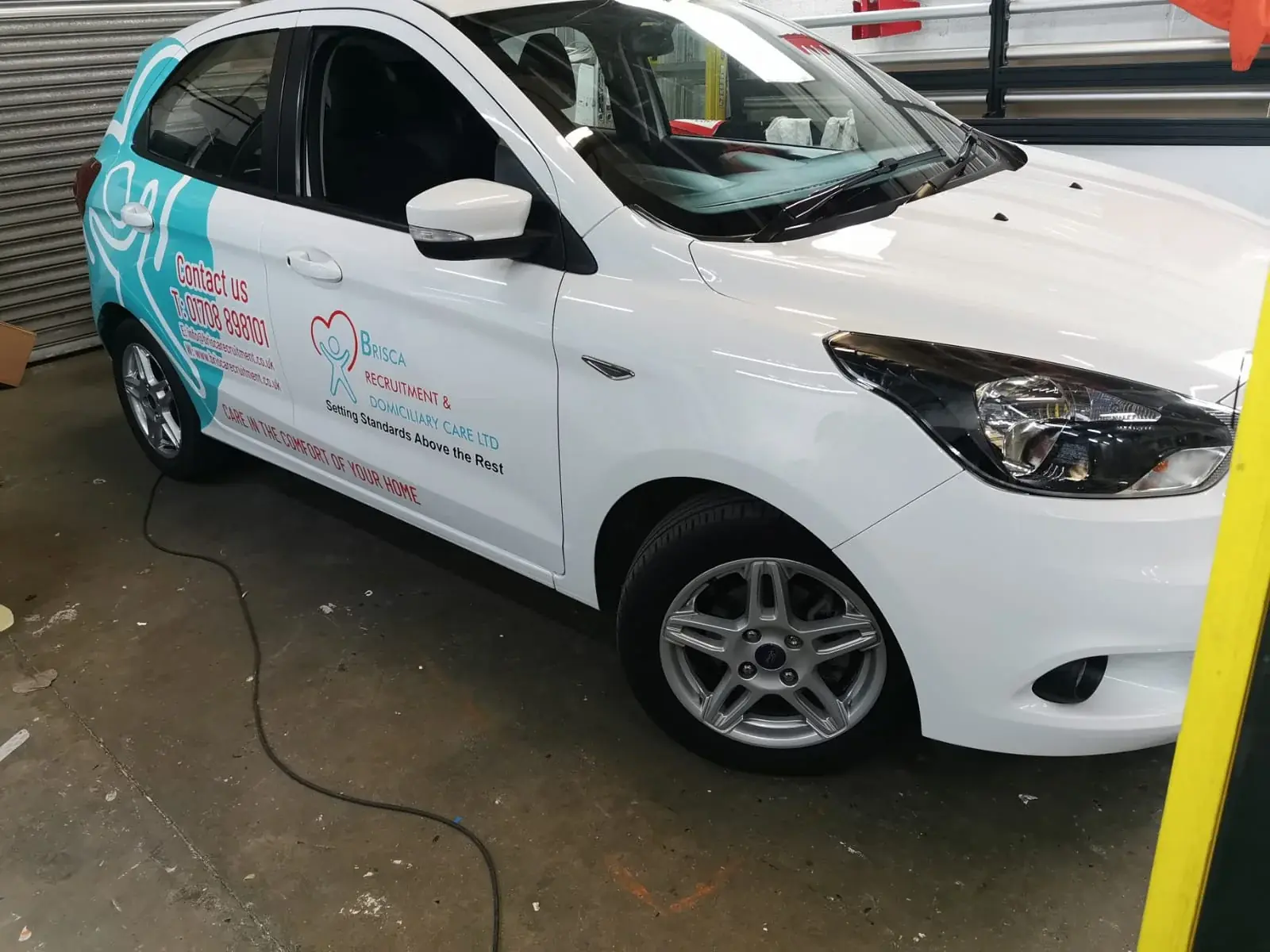 Car wrapping project example 6