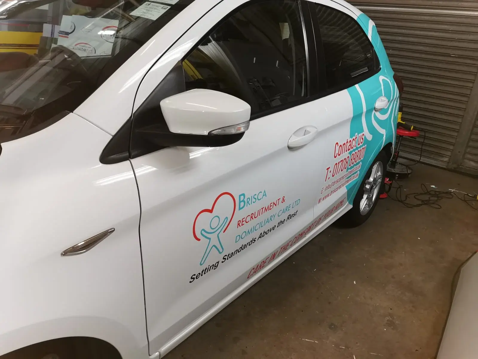 Car wrapping project example 5
