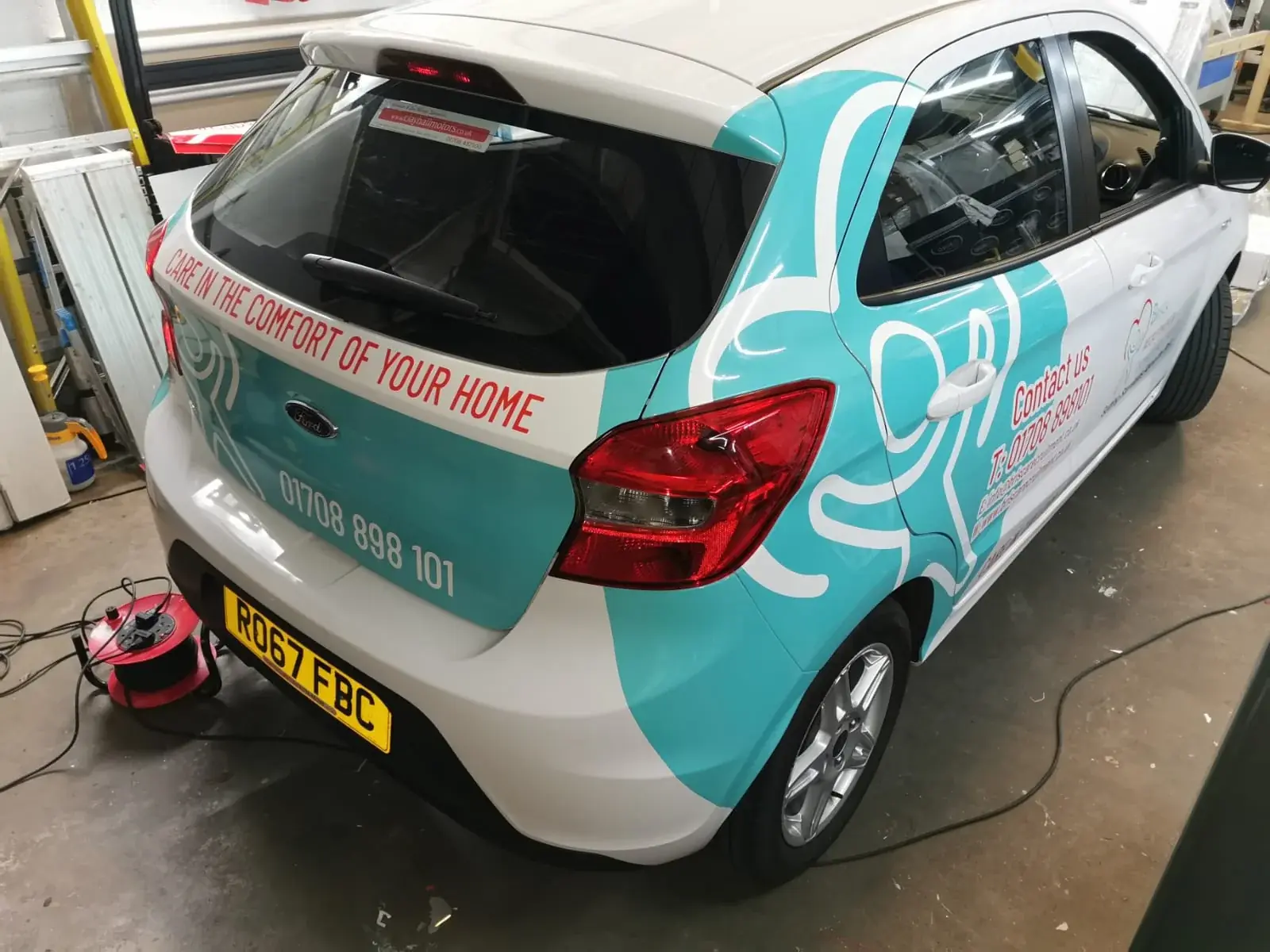 Car wrapping project example 2