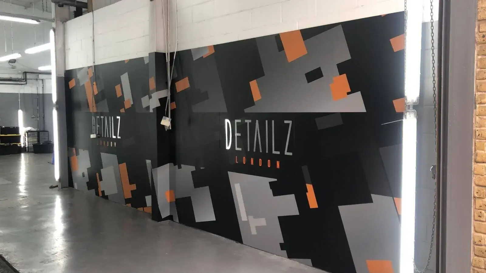 Illustrative example of acrylic signs