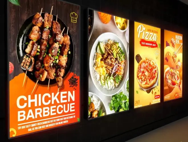 Display Light Boxes London service