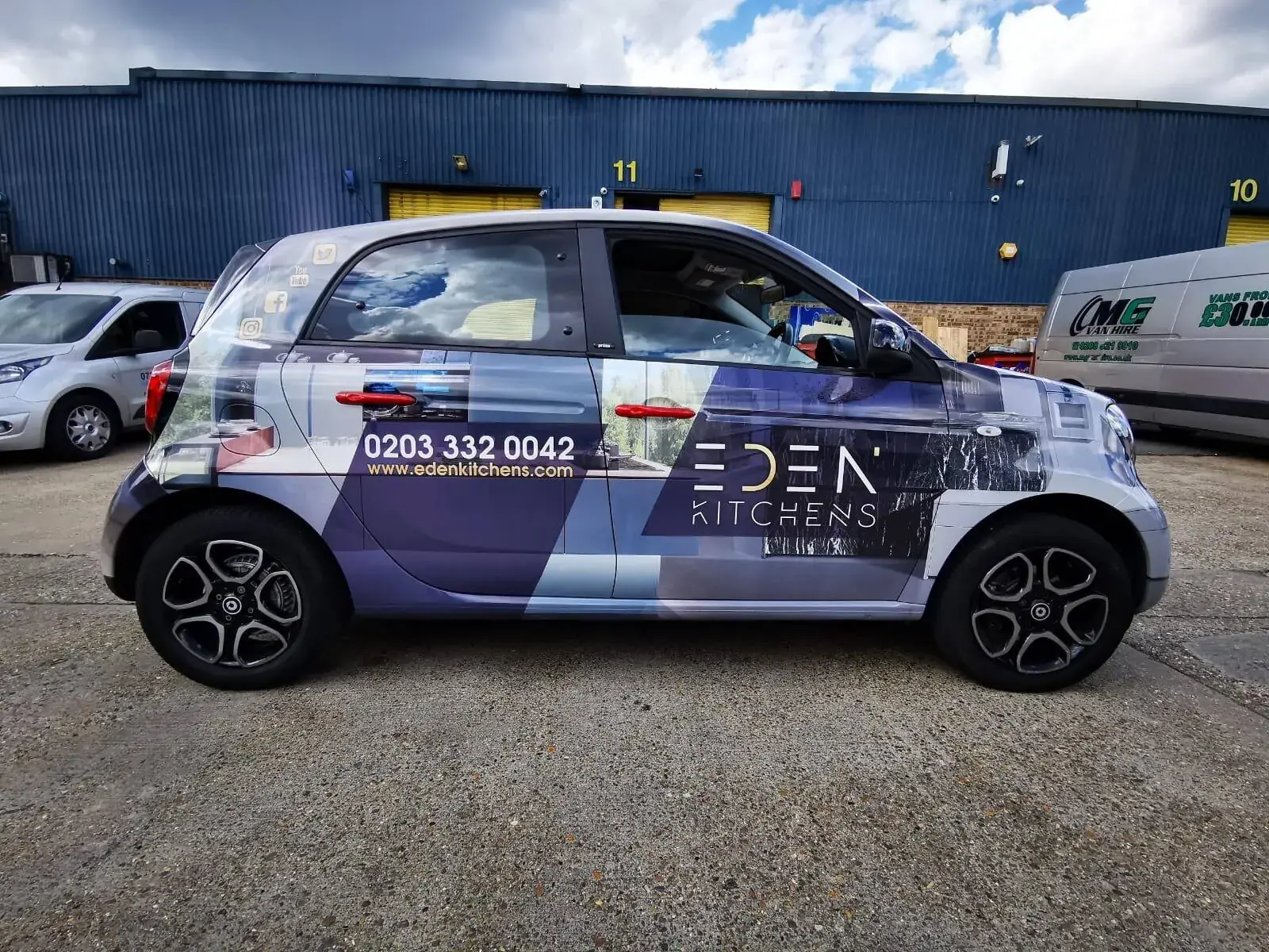 Commercial vehicle graphics created by London Signage Commercial vehicle graphics created by London Signage